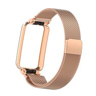 Milanaise Loop mit H&uuml;lle - Champagner Gold - Xiaomi Smart Band 7 Pro