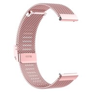 Fitbit Versa 3/4 &amp; Sense 1/2 - Milanaise Armband mit Klemmverschluss - Ros&eacute;gold