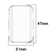 TPU-H&uuml;lle - Transparent - Xiaomi Mi Band 7 Pro - (vollst&auml;ndig gesch&uuml;tzt)