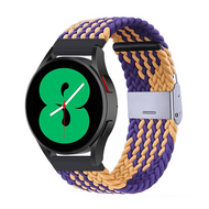 Geflochtenes Nylonband - Ocker / Lila - Xiaomi Watch 2 / Xiaomi Watch S1 / S2 / S3 / S4 / Mi Watch