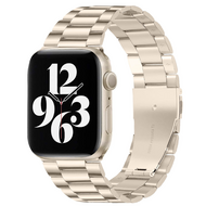 Stahlgliederarmband - Polarstern / Starlight - Passend f&uuml;r Apple Watch 38mm / 40mm / 41mm / 42mm