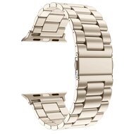 Stahlgliederarmband - Polarstern / Starlight - Passend f&uuml;r Apple Watch 38mm / 40mm / 41mm / 42mm