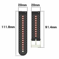 Dot Pattern Silikonarmband - Dunkelblau - Huawei Watch GT 2 Pro / GT 3 Pro - 46mm