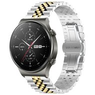 Stahlband - Silber / Gold - Huawei Watch GT 2 Pro / GT 3 Pro - 46mm
