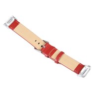 Fitbit Charge 5 &amp; 6 Band - Echtes Leder - Rot