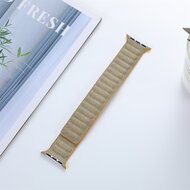 Denim-Nylonarmband - Ocker - Geeignet f&uuml;r Apple Watch 44mm / 45mm / 46mm / 49mm