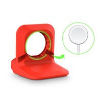 Silikonhalterung f&uuml;r die Apple Watch - Rot - Geeignet f&uuml;r alle Serien der Apple Watch