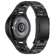 Titaniumband mit Verbindungsknopf - Schwarz - Samsung Galaxy Watch 6 - 40mm &amp; 44mm