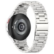 Stahlband mit Verbindungsknopf - Silber - Samsung Galaxy Watch 6 - 40mm &amp; 44mm