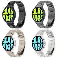 Stahlband mit Verbindungsknopf - Silber - Samsung Galaxy Watch 6 - 40mm &amp; 44mm