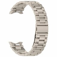 Stahlband mit Verbindungsknopf - Farbe Titanium - Samsung Galaxy Watch 6 Classic - 47mm &amp; 43mm