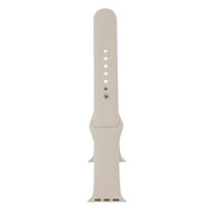 Gummi-Sportband - Polarstern / Starlight - Geeignet f&uuml;r Apple Watch 38mm / 40mm / 41mm
