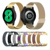 Samsung Galaxy Watch 7 - 40mm / 44mm &amp; Watch FE - Milanaise Armband (runder Anschluss) - Champagner Gold
