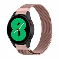 Samsung Galaxy Watch 7 - 40mm / 44mm &amp; Watch FE - Milanaise Armband (runder Anschluss) - Ros&eacute;gold