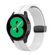 D-Buckle-Sportarmband - Wei&szlig; - Samsung Galaxy Watch 7 - 40mm / 44mm &amp; Watch FE