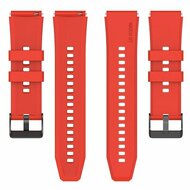 Silikonband mit Schnalle - Rot - Samsung Galaxy Watch 7 - 40mm / 44mm &amp; Watch FE