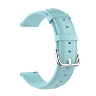 Klassisches Lederarmband - Blau - Samsung Galaxy Watch 7 - 40mm / 44mm &amp; Watch FE