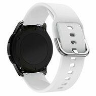 Silikon-Sportband - Wei&szlig; - Samsung Galaxy Watch 7 - 40mm / 44mm &amp; Watch FE