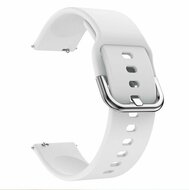 Silikon-Sportband - Wei&szlig; - Samsung Galaxy Watch 6 - 40mm &amp; 44mm