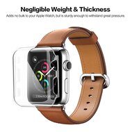 Hartschalengeh&auml;use 42mm (vollst&auml;ndig gesch&uuml;tzt) - Transparent - Geeignet f&uuml;r Apple Watch 42 mm