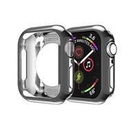 Silikonh&uuml;lle 42mm - Schwarz - Geeignet f&uuml;r Apple Watch 42mm (Serien 1 bis 3)