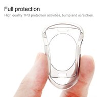 Silikonh&uuml;lle 42mm - Transparent - Geeignet f&uuml;r Apple Watch 42mm (Serien 1 bis 3)