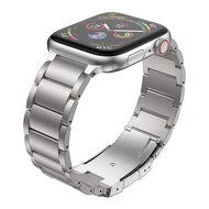 Titanium Gliederarmband - Silber - Passend f&uuml;r Apple Watch 38mm / 40mm / 41mm / 42mm