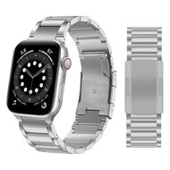 Titanium Gliederarmband - Silber - Passend f&uuml;r Apple Watch 38mm / 40mm / 41mm / 42mm