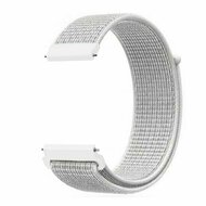 Sport Loop Nylon armband - Wei&szlig; - Huawei Watch GT 5 (Pro) / GT 4 / GT 3 / GT 2 - 46mm