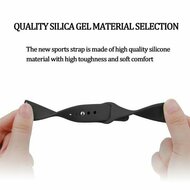 Gummi-Sportarmband - Creme Wei&szlig; - Huawei Watch GT 5 (Pro) / GT 4 / GT 3 / GT 2 - 46mm