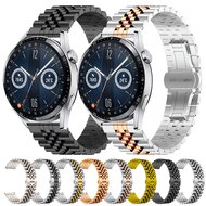 Stahlband - Silber / Ros&eacute;gold - Huawei Watch GT 5 (Pro) / GT 4 / GT 3 / GT 2 - 46mm