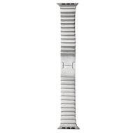 Gliederarmband Edelstahlband - Silber - Geeignet f&uuml;r Apple Watch 44mm / 45mm / 46mm / 49mm