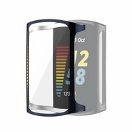 Fitbit Charge 5 &amp; 6 Silikonh&uuml;lle (vollst&auml;ndig gesch&uuml;tzt) - Mitternachtsblau