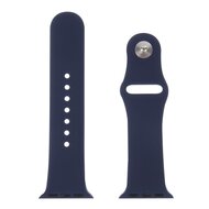 Gummi-Sportband - Dunkelblau - Geeignet f&uuml;r Apple Watch 38mm / 40mm / 41mm / 42mm