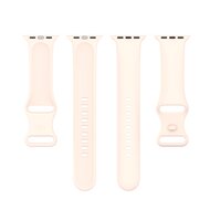 Silikon-Sportband - Sand Pink - Gr&ouml;&szlig;e: S/M - Passend f&uuml;r Apple Watch 44mm / 45mm / 46mm / 49mm