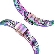 Edelstahl Slim Fit Armband - Mehrfarbig - Geeignet f&uuml;r Apple Watch 44mm / 45mm / 46mm / 49mm