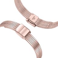 Edelstahlband mit schmaler Passform - Ros&eacute;gold - Geeignet f&uuml;r Apple Watch 44mm / 45mm / 46mm / 49mm