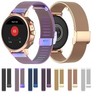 Garmin Venu 3s / Vivoactive 4s / Venu 2s / Vivomove 3s / Forerunner 255s - Milanaise-Armband mit Clipverschluss - Lila
