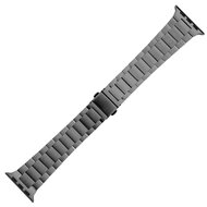 Stahlgliederarmband - Space Grau - Passend f&uuml;r Apple Watch 44mm / 45mm / 46mm / 49mm