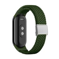Geflochtenes Nylonband - Gr&uuml;n - Xiaomi Smart Band 8 &amp; 9