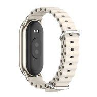 Ocean Silikonband - Beige - Xiaomi Smart Band 8 &amp; 9