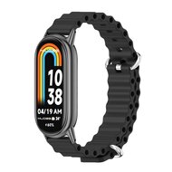Ocean Silikonband - Schwarz - Xiaomi Smart Band 8 &amp; 9