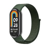 Sport Loop Nylon armband - Armee gr&uuml;n - Xiaomi Smart Band 8 &amp; 9