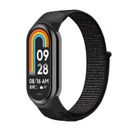 Sport Loop Nylon armband - Schwarz gemischt - Xiaomi Smart Band 8 &amp; 9