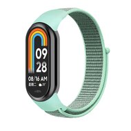 Sport Loop Nylon armband - Mintgr&uuml;n - Xiaomi Smart Band 8 &amp; 9