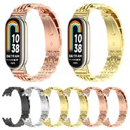 Stahlgliederband - Ros&eacute;gold - Xiaomi Smart Band 8 &amp; 9