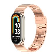 Stahlband - Ros&eacute;gold - Xiaomi Smart Band 8 &amp; 9