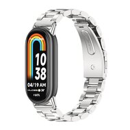 Stahlgliederband - Silber - Xiaomi Smart Band 8 &amp; 9