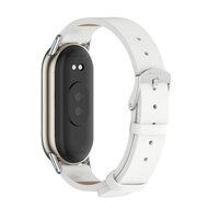 PU-Lederband - Wei&szlig; - Xiaomi Smart Band 8 &amp; 9