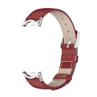 Echtes Lederband - Rot - Xiaomi Smart Band 8 &amp; 9